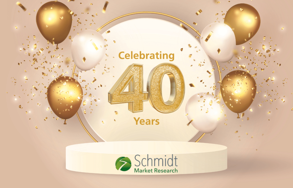 Schmidt celebrates 40 years